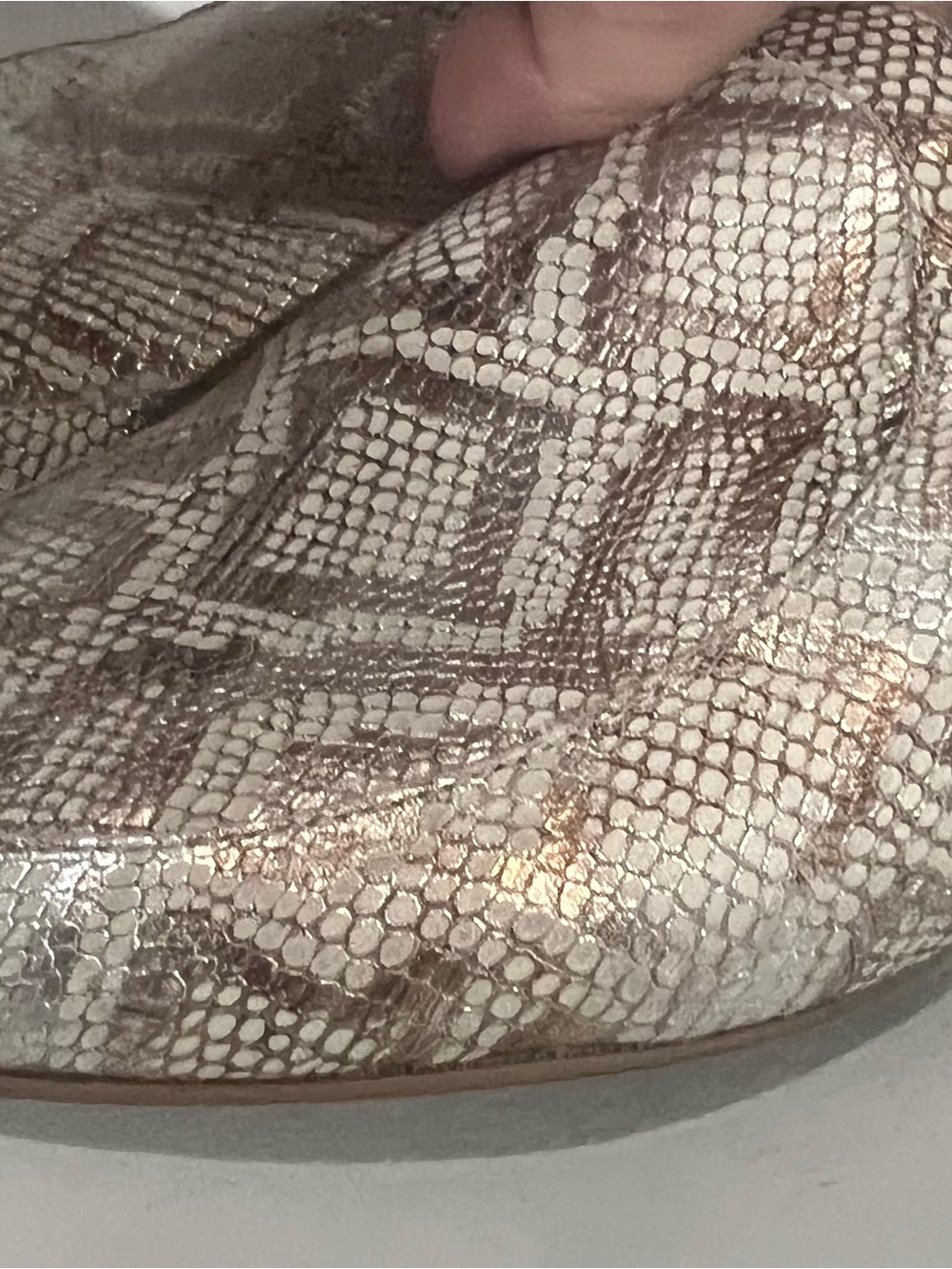 Matisse metallic ankle strap flats - Picture 4 of 6